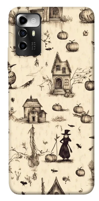 Чохол на ZTE Blade V40 Vita Halloween aesthetic ver.1 фото 1 з 1