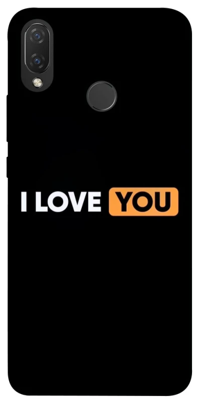 Чехол на Huawei P Smart+ (nova 3i) Love aesthetic ver.6 фото 1 из 1