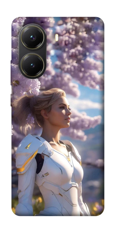 Чохол на Xiaomi Poco X7 Pro Cyber space girl ver.1 фото 1 з 1