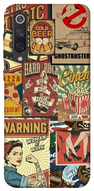 Чохол на Xiaomi Mi 9 SE Retro collage ver.2 фото 1 з 1