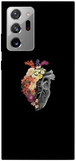 Чохол на Samsung Galaxy Note 20 Ultra Heart with flowers фото 1 з 1