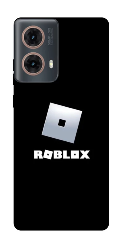 Чохол на Motorola Moto G85 Roblox logo black фото 1 з 1
