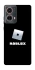 Чохол на Motorola Moto G85 Roblox logo black фото 1 з 1