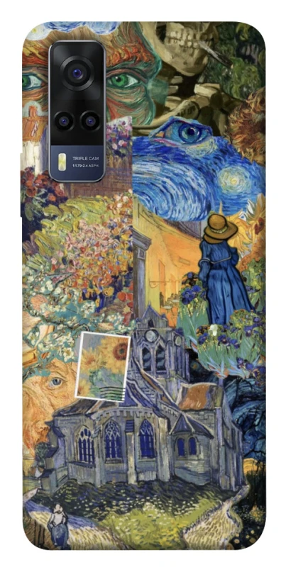 Чохол на Vivo Y53s Van Gogh collage фото 1 з 1