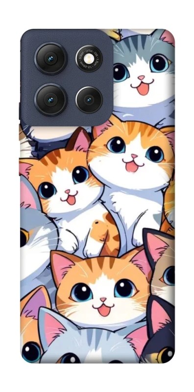 Чохол на Motorola Moto G86 Cute Cat v2 фото 1 з 1