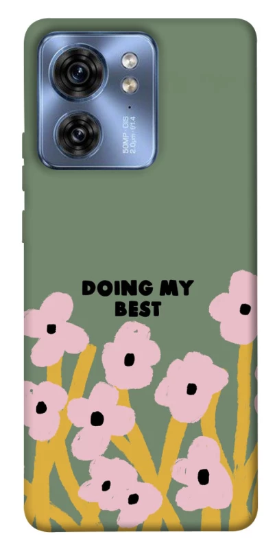 Чохол на Motorola Edge 40 Doing my best фото 1 з 1