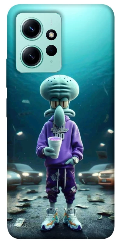 Чохол на Xiaomi Redmi Note 12 4G Сквідвард фото 1 з 1