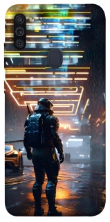 Чехол на Samsung Galaxy M11 Cyber character фото 1 из 1