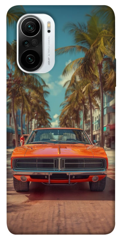 Чохол на Xiaomi Redmi K40 / K40 Pro / K40 Pro+ / Poco F3 Tropical car фото 1 з 1