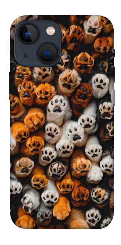 Чехол на Apple iPhone 13 mini (5.4") Сat paws фото 1 из 1