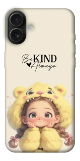 Чохол на Apple iPhone 16 Plus Be kind фото 1 з 1