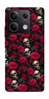 Чехол на Xiaomi Redmi Note 13 5G Черепа и розы фото 1 из 1