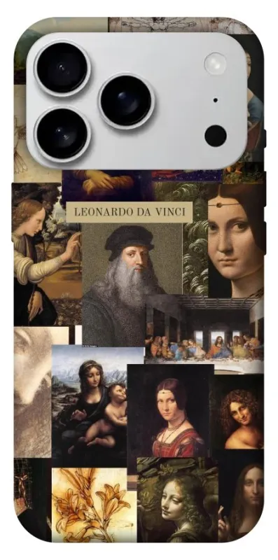 Чехол на Apple iPhone 18 Pro Max Leonardo da Vinci фото 1 из 1