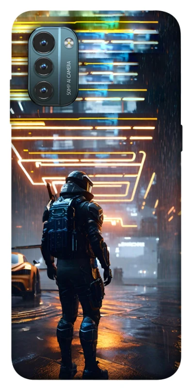 Чохол на Nokia G21 Cyber character фото 1 з 1