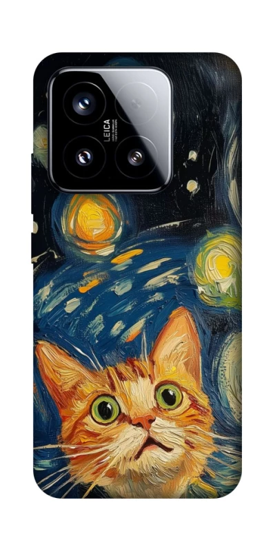 Чехол на Xiaomi 15 paint cat фото 1 из 1
