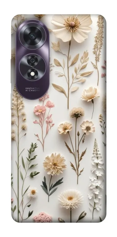 Чехол на Oppo A60 Floral design ver.1 фото 1 из 1