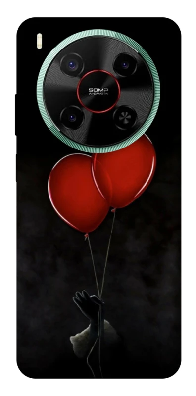 Чехол на ZTE Nubia V70 Max Reds Balloons фото 1 из 1