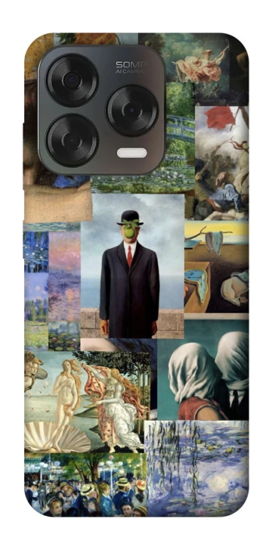 Чехол на ZTE Blade V70 Design Art collage ver.4 фото 1 из 2