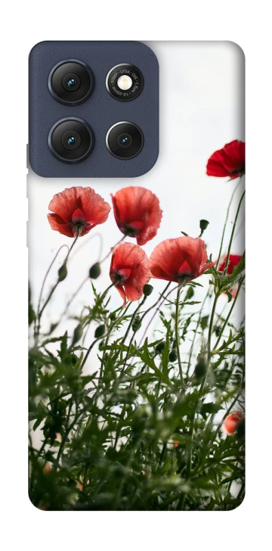 Чохол на Motorola Moto G86 Поле маків фото 1 з 1