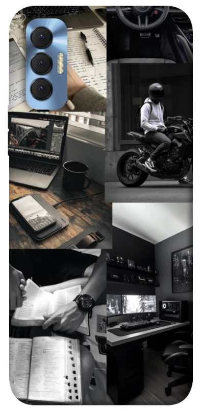 Чехол на TECNO Spark 8P My style collage ver.2 фото 1 из 1