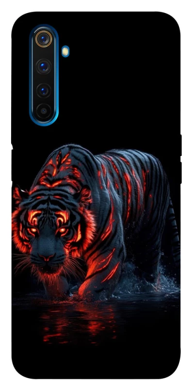 Чохол на Realme 6 Pro fire tiger фото 1 з 1