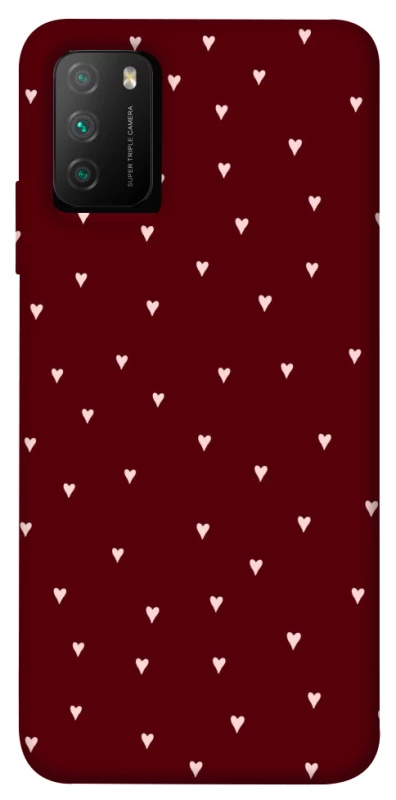Чохол на Xiaomi Poco M3 Smal hearts фото 1 з 1
