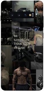 Чохол на Samsung Galaxy S10+ Be stronger фото 1 з 1