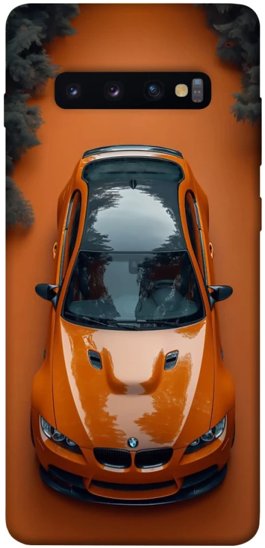 Чехол на Samsung Galaxy S10+ BMW orange фото 1 из 1