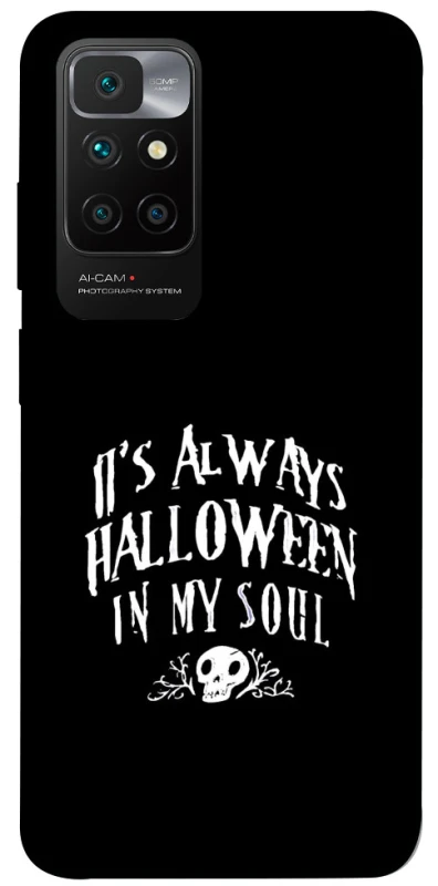 Чохол на Xiaomi Redmi 10 Halloween in my soul фото 1 з 1