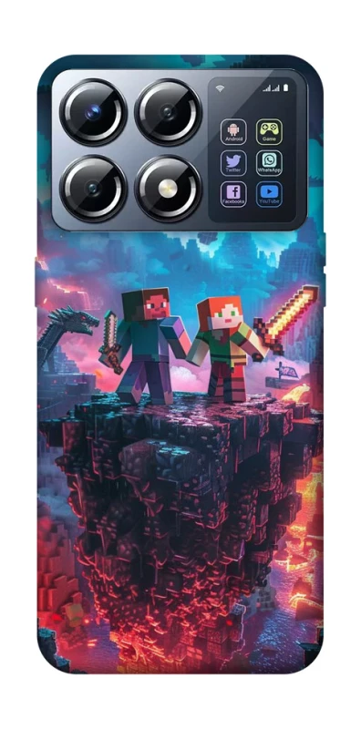 Чохол на Xiaomi POCO X8 Pro Minecraft v3 фото 1 з 1