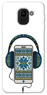 Чехол на Samsung J600F Galaxy J6 (2018) Современная вышиванка фото 1 из 1
