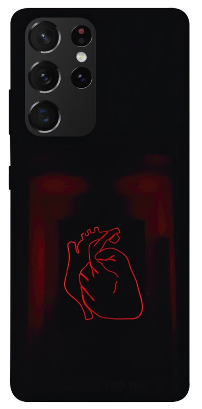 Чехол на Samsung Galaxy S21 Ultra Красное сердце фото 1 из 1