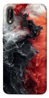 Чохол на Huawei P20 Lite Black and Red фото 1 Чохол на Huawei P20 Lite Black and Red фото 1 з 1