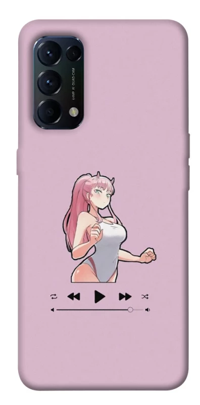 Чехол на Oppo Reno 5 4G Вайфу фото 1 из 1