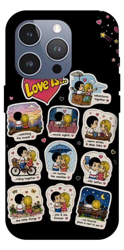 Чехол на Apple iPhone 16 Pro Max Love is ver.4 фото 1 из 1