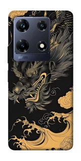 Чохол на Infinix Note 30 Pro gold dragon фото 1 з 1