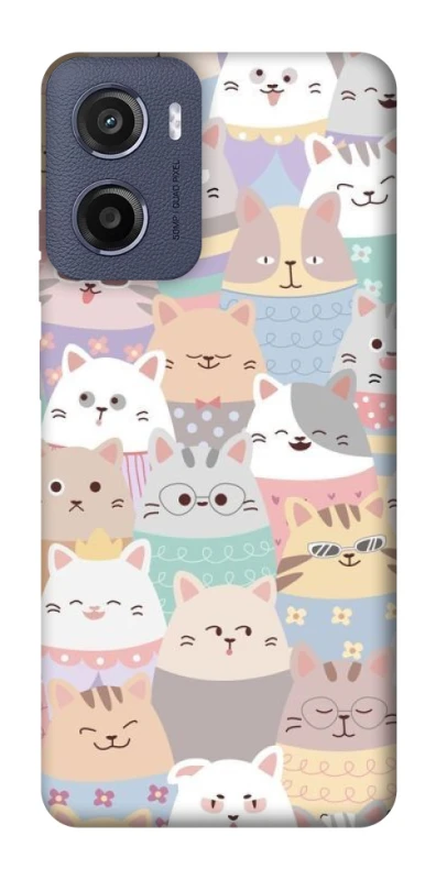 Чохол на Motorola Moto G05 Funny Kittens ver.2 фото 1 з 1