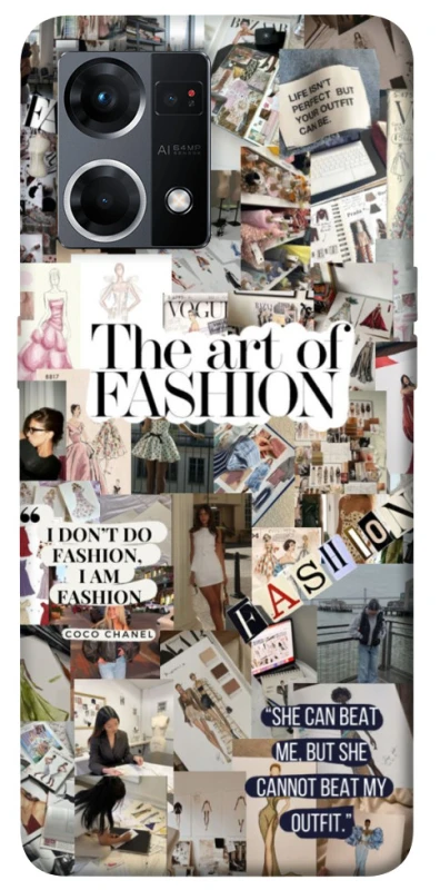 Чохол на Oppo Reno 7 4G Fashion collage ver.12 фото 1 з 1
