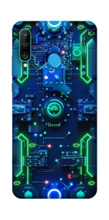 Чехол на Huawei P30 lite CyberPhone v3 фото 1 из 1