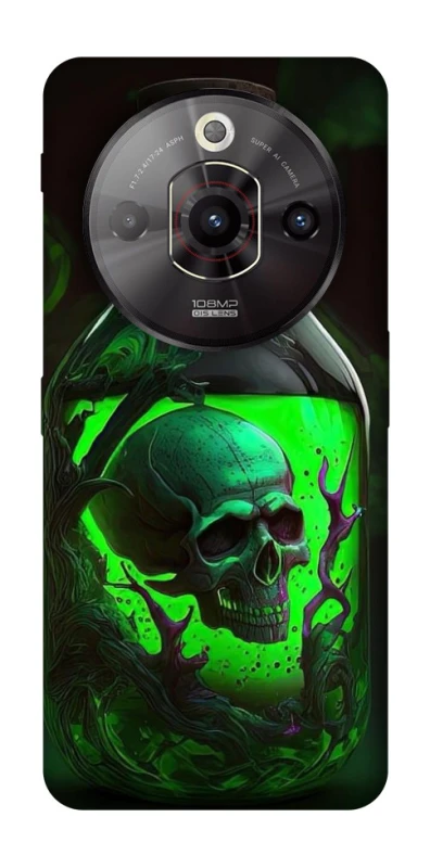 Чехол на ZTE Nubia Focus Pro Skull bottle фото 1 из 1