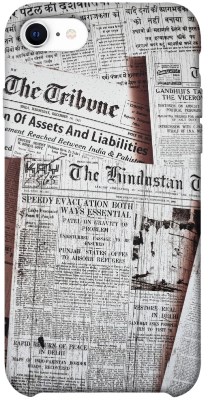 Чехол на Apple iPhone SE (2020) Газеты фото 1 из 1