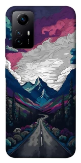 Чехол на Xiaomi Redmi Note 12S Нарисованные горы фото 1 из 1