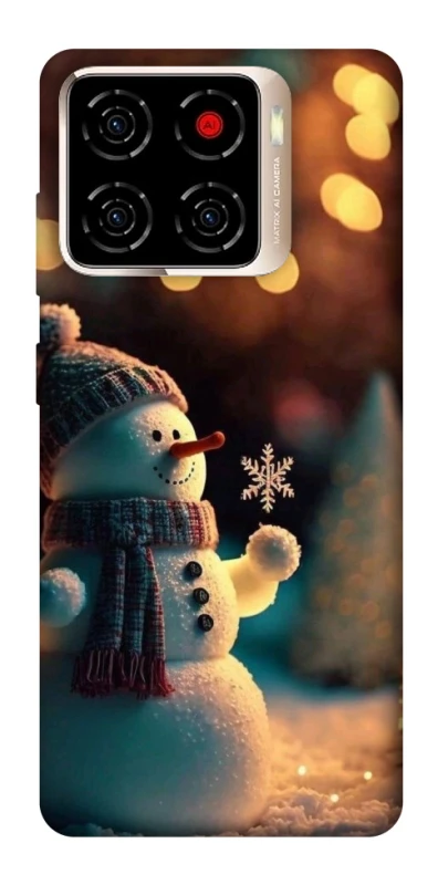 Чехол на ZTE Blade A56 Новогодний v46 фото 1 из 1