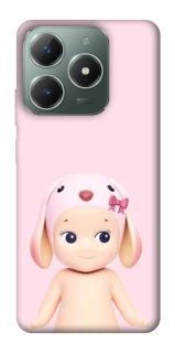 Чехол на Realme C61 Pink Ribbon Hop фото 1 из 1
