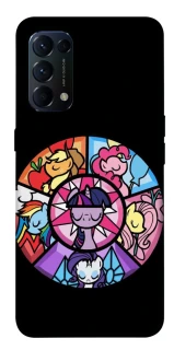 Чехол на Oppo Reno 5 4G My Little Pony ver.4 фото 1 из 1
