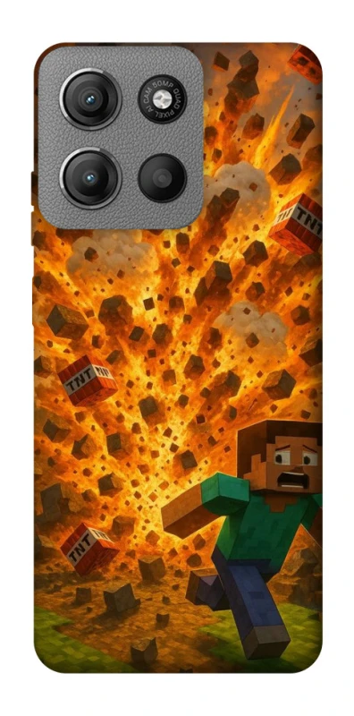 Чохол на Motorola Moto G15 Power Minecraft v7 фото 1 з 1
