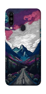 Чехол на ZTE Blade A7 (2020) Нарисованные горы фото 1 из 1