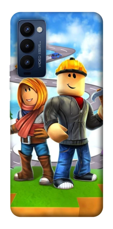 Чохол на TECNO Camon 18 Pro Roblox Builder Adventure фото 1 з 1