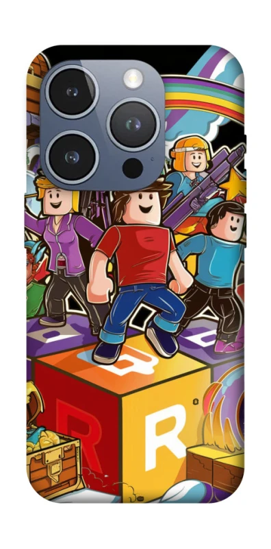 Чехол на Apple iPhone 16 Pro Roblox family фото 1 из 1