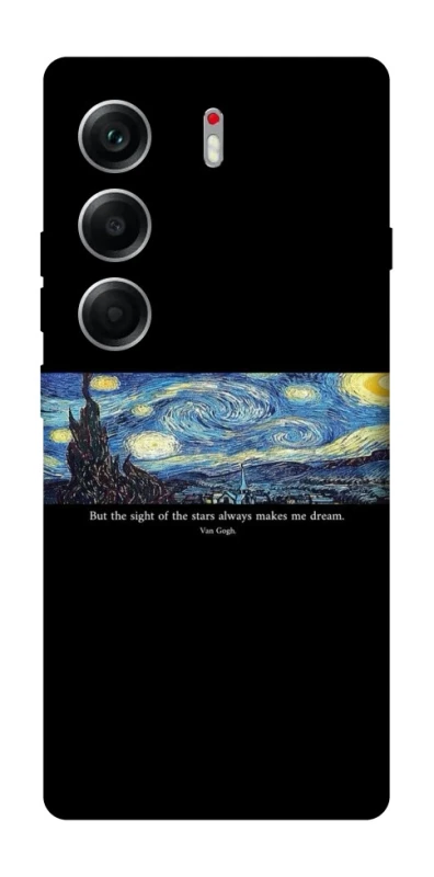 Чохол на Tecno Camon 40 Starry night Van Gogh фото 1 з 1